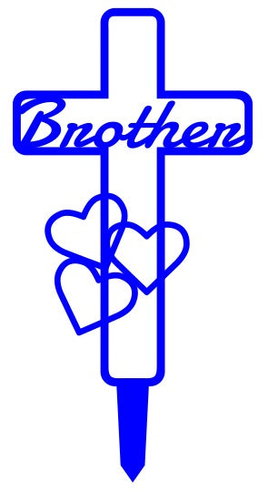 Graveside Crosses, Pet Crosses, Memorialize your family or companion