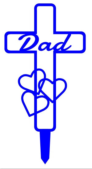 Graveside Crosses, Pet Crosses, Memorialize your family or companion