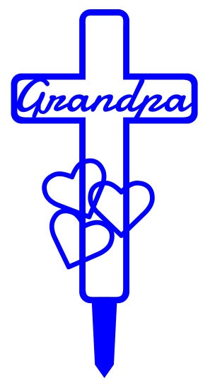 Graveside Crosses, Pet Crosses, Memorialize your family or companion