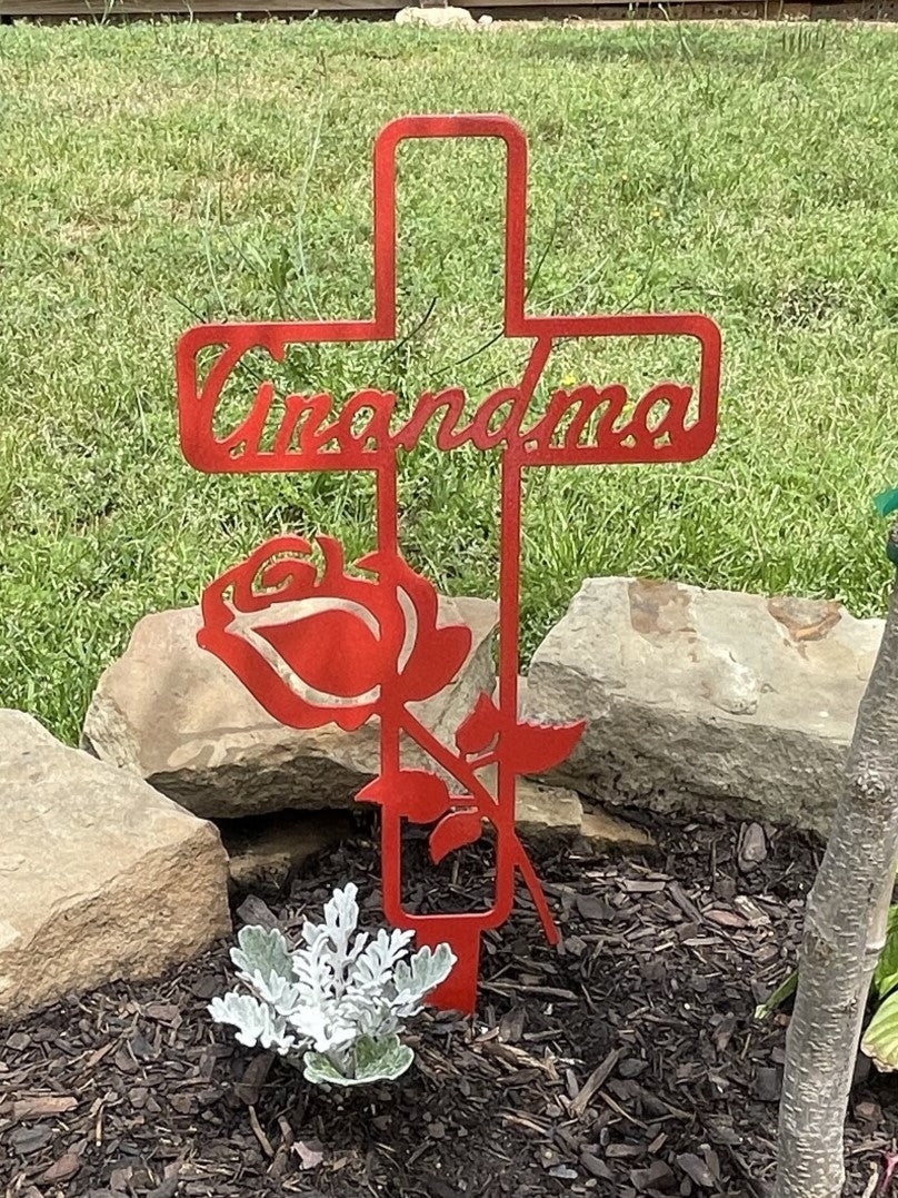 Graveside Crosses, Pet Crosses, Memorialize your family or companion