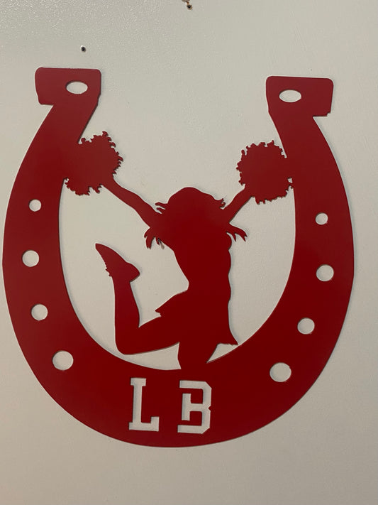 Lake Belton Broncos Cheer Horseshoe