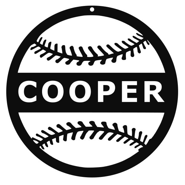 Baseball with Name