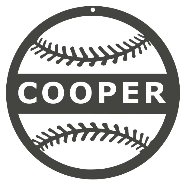 Baseball with Name