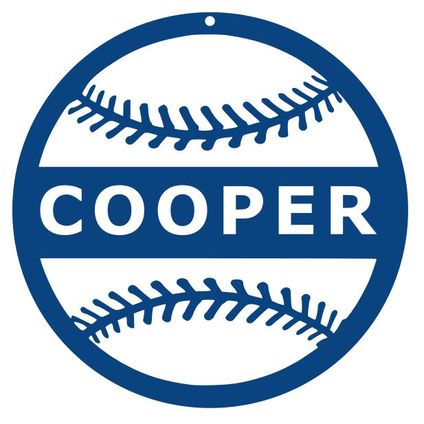 Baseball with Name