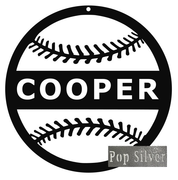 Baseball with Name