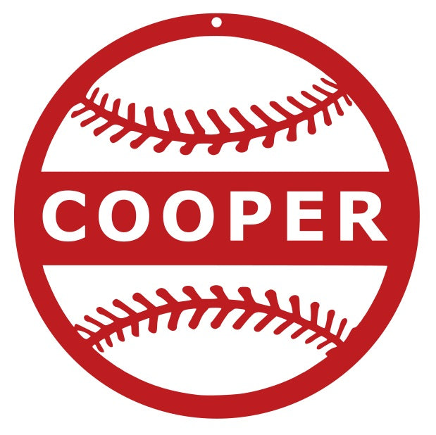 Baseball with Name
