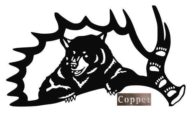 Bear in Antler