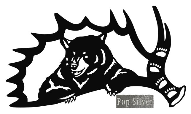 Bear in Antler