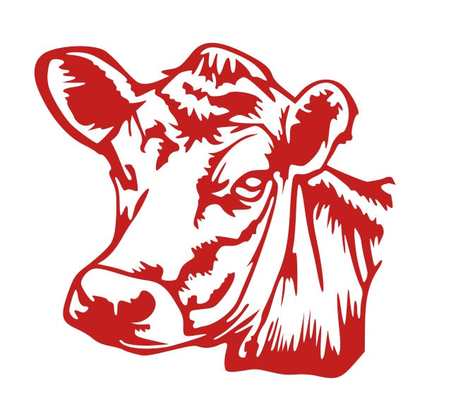 Cow Metal Decor
