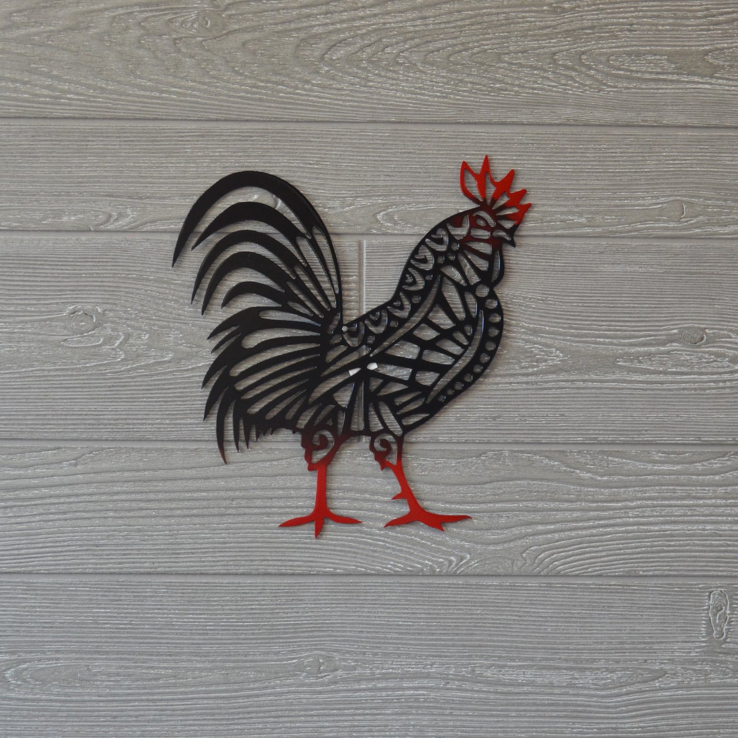 Chicken 008, farmhouse chicken, artistic chicken, custom metal art, decorative custom metal sign