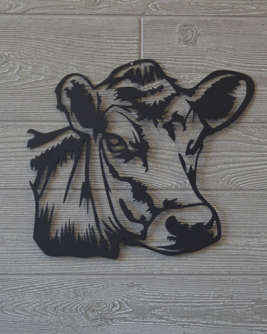 Cow Metal Decor