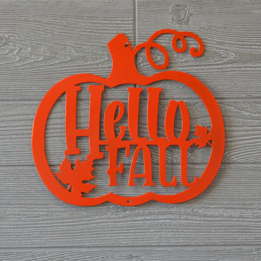 Hello Fall Pumpkin Hanging , pumpkin harvest, fall decorations, fall decorations, fall decor