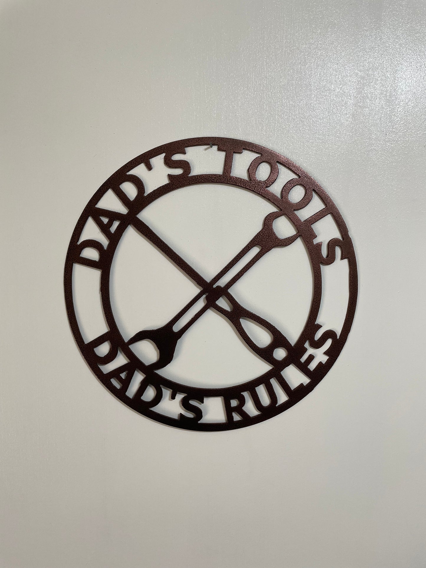 Dad's Tools Dad's Rules - Father's Day sign gifts decoration decor man cave