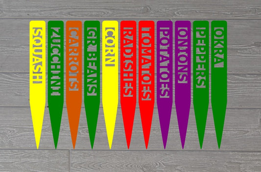 Garden Markers for Vegetables, Gardening Identifiers