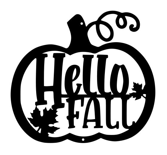Hello Fall Pumpkin Hanging , pumpkin harvest, fall decorations, fall decorations, fall decor