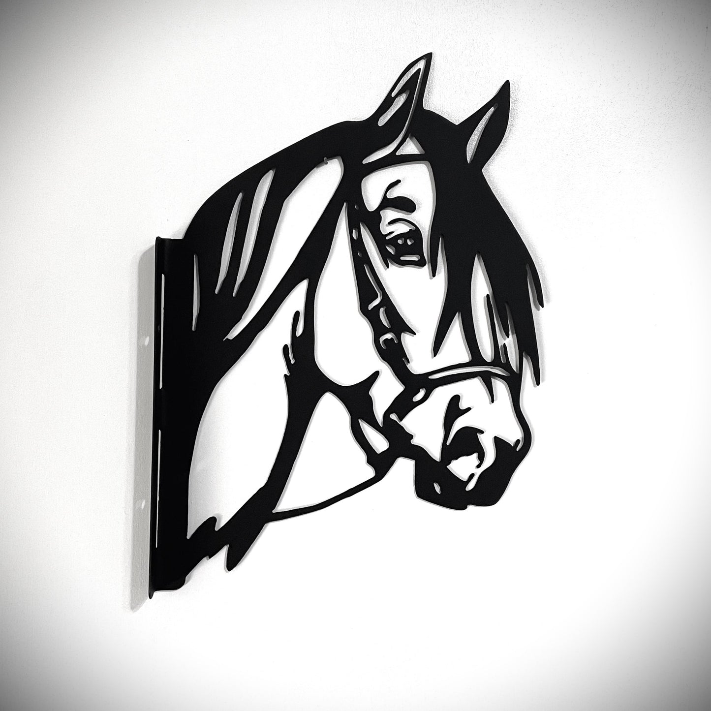 Barnyard Horse - Yard decoration, tree art tree decor  peeping horse wall decor farm animal fence outdoor garden tree signs artwork home decor