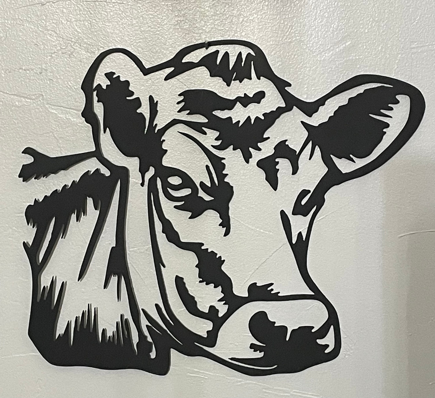 Cow Metal Decor
