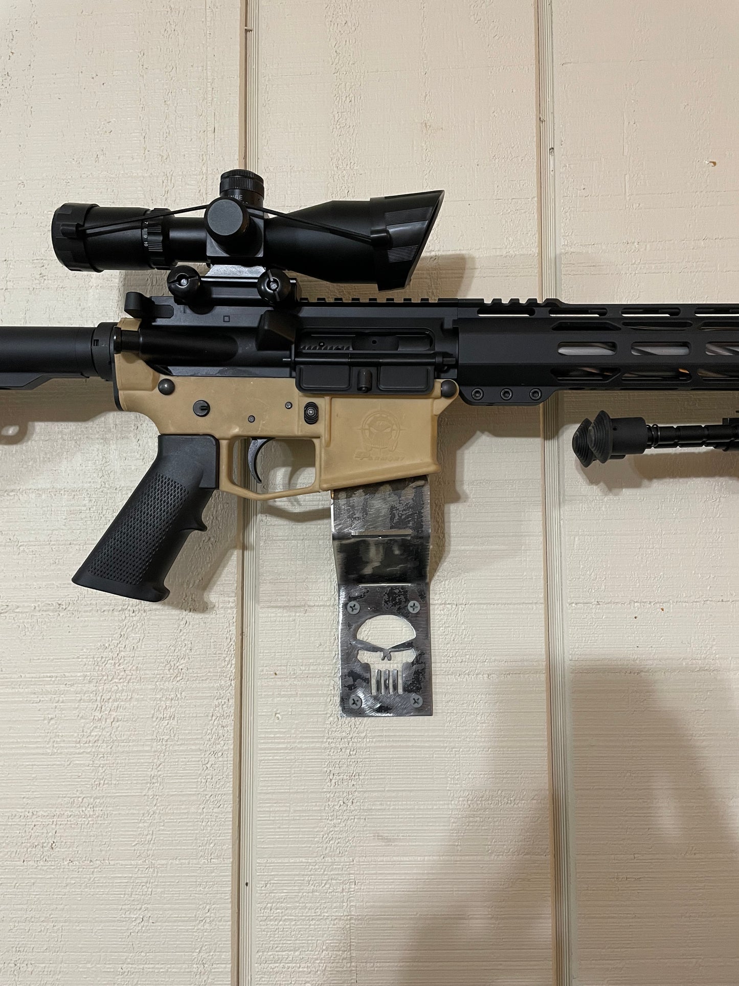 AR15 Wall Mount, Rifle Holder, Gun Display, AR Storage