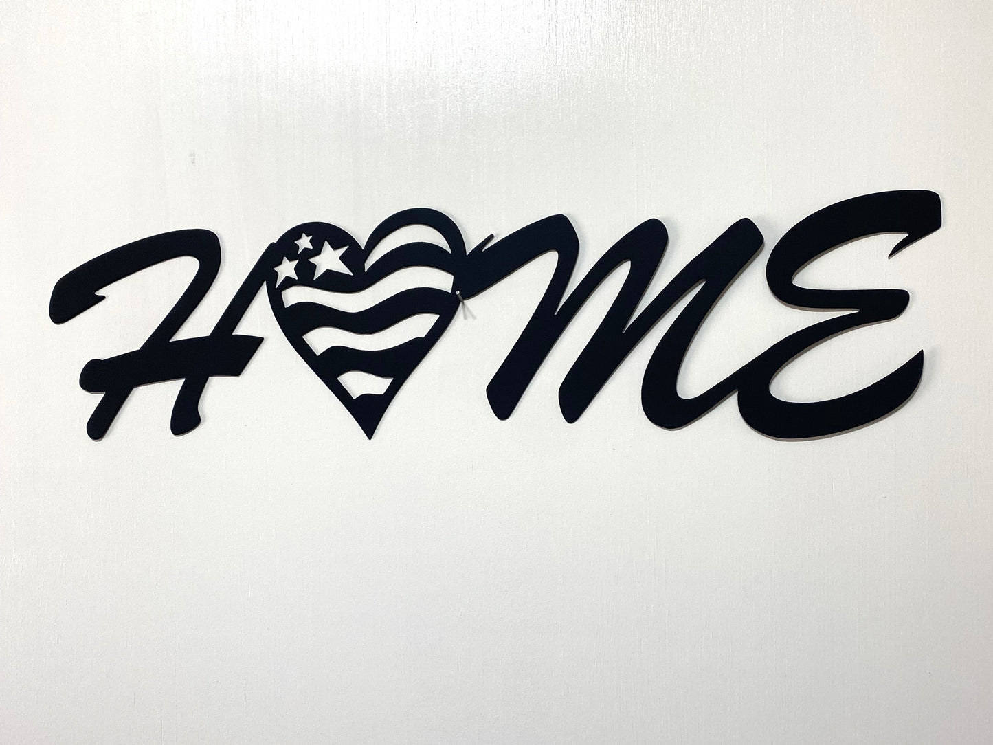 Home with a Heart, Home Decor, Wall Art, Metal Decoration, New Home Owners