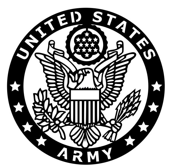 United States Army -Metal art wall decoration home decor house sign military sign, Room decoration gift