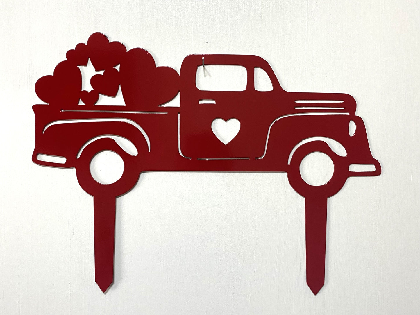 Valentine's Heart Truck Yard, Valentine's, Gift, Home Decor, Wall Art, Metal Decoration, New Home Owners