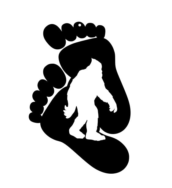 Bigfoot Feet, Sasquatch, Yeti, Wall or Yard decoration best hide and seek player ever