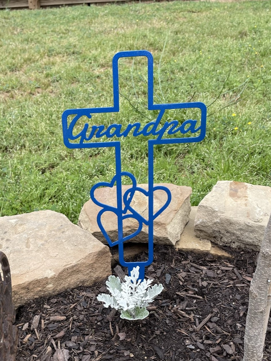Graveside Crosses, Pet Crosses, Memorialize your family or companion