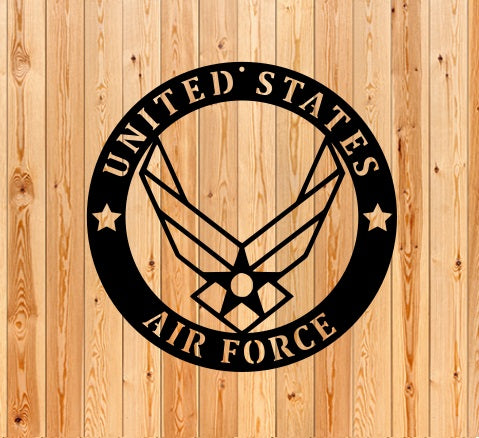 United States Air Force -Metal art wall decoration home decor house sign military sign USMC Room decoration gift