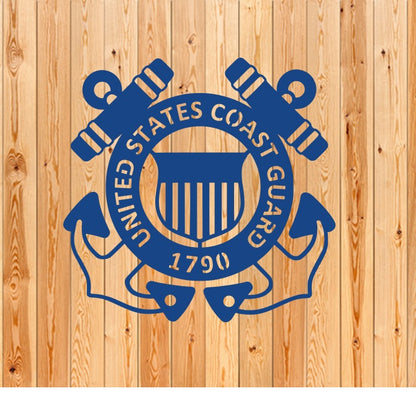 United States Coast Guards-Metal art wall decoration home decor house sign military sign, Room decoration gift