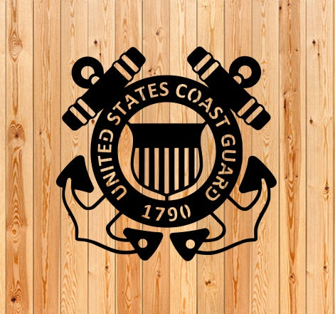 United States Coast Guards-Metal art wall decoration home decor house sign military sign, Room decoration gift