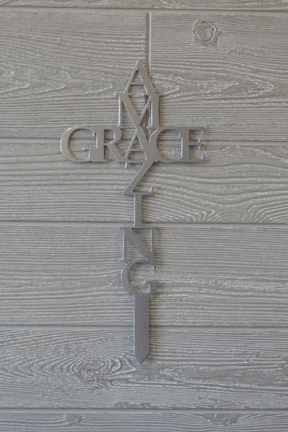 Amazing Grace Yard Sign , Flower beds, decorations, Yard decor