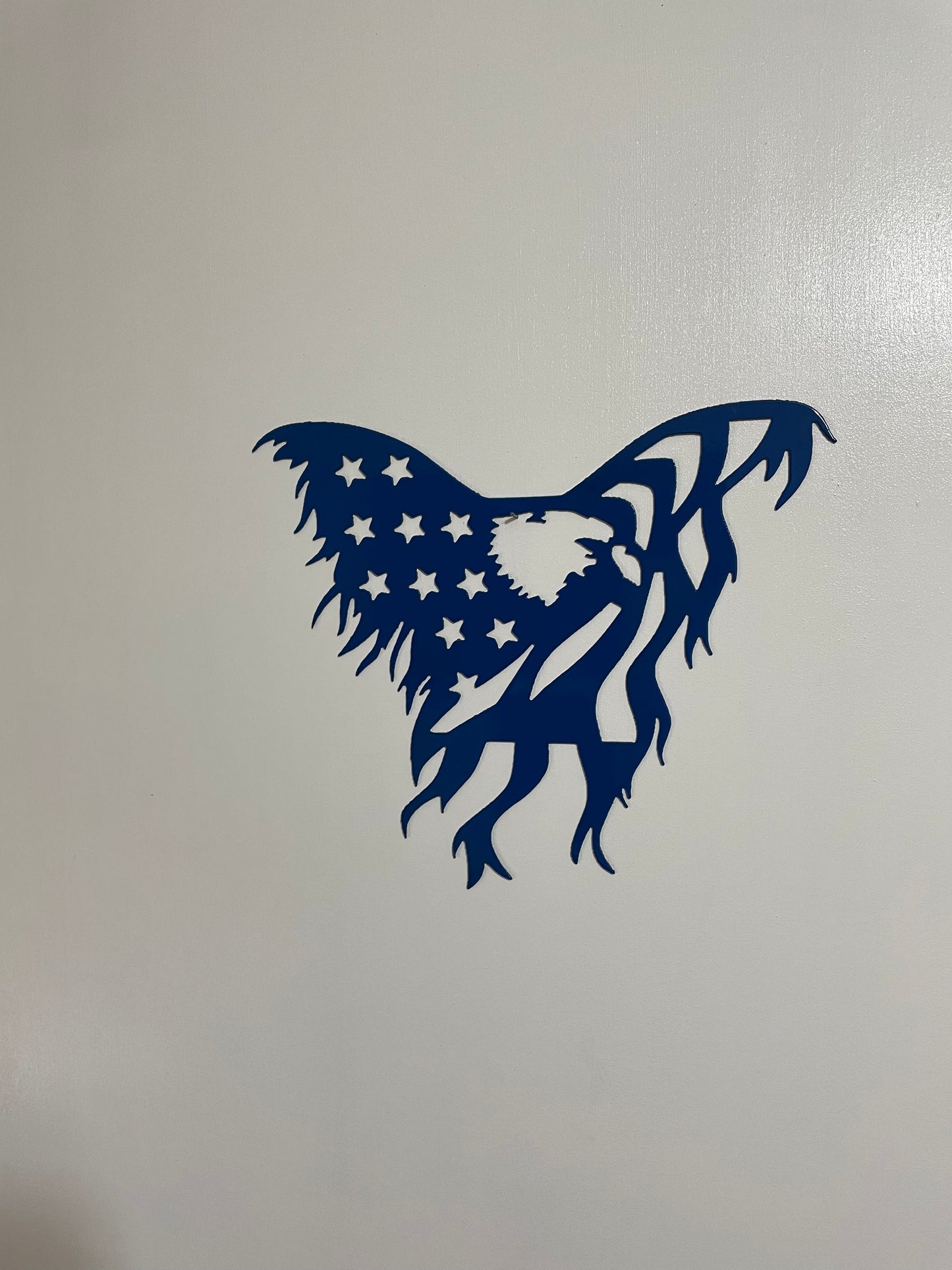 Eagle with US Flag, United States Flag, eagle flag, metal US flag, Flag Decor