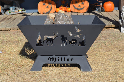 Fire Pit 30" -  Pick Up Only - Built to last made from 3/16" steel and paint with high temp black paint