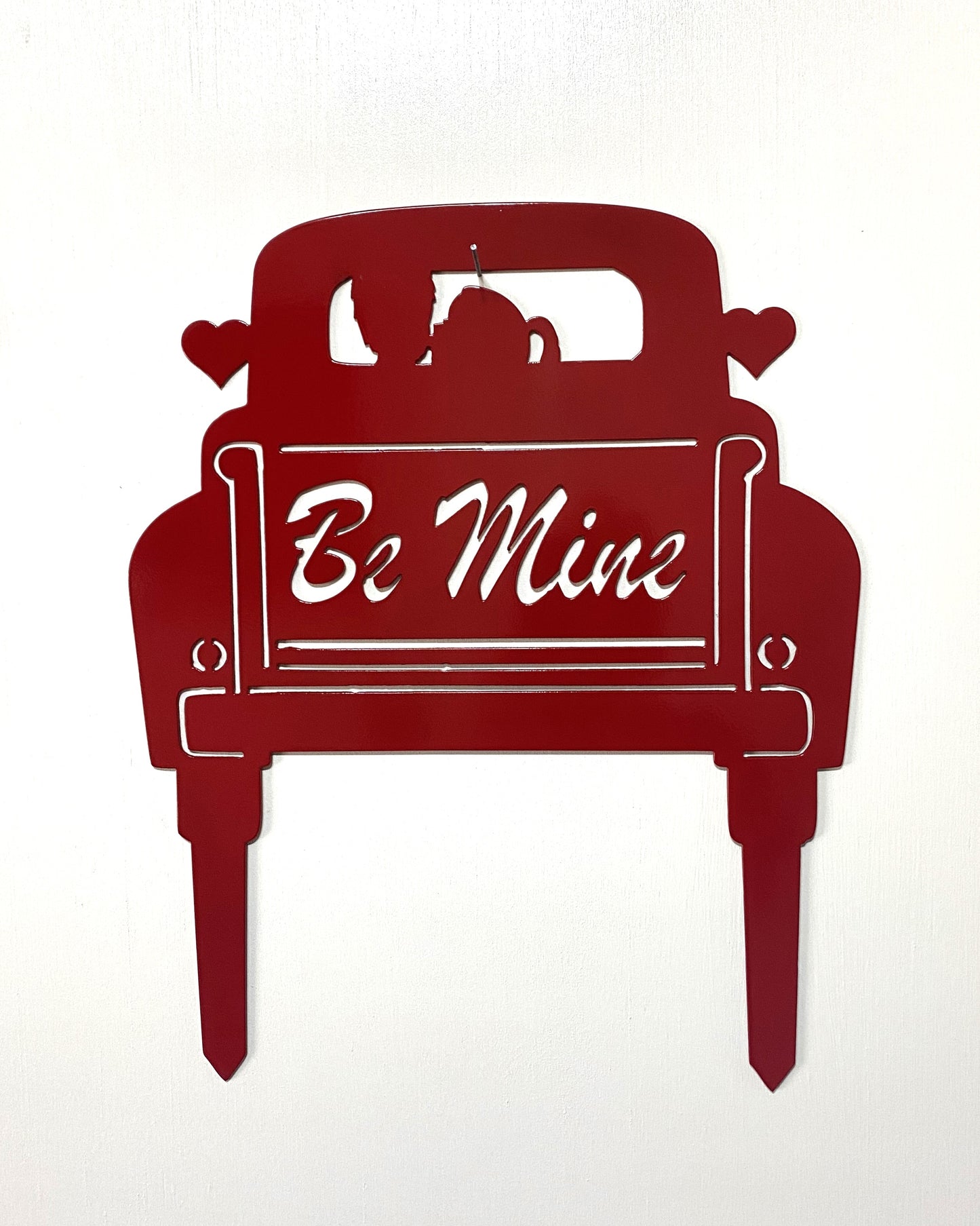 Valentine's Be Mine Truck Yard, Valentine's, Gift, Home Decor, Wall Art, Metal Decoration, New Home Owners